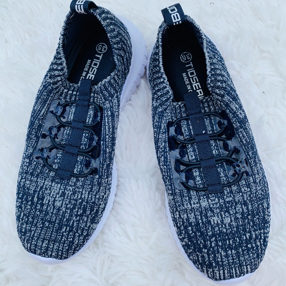 Blue heather sneakers